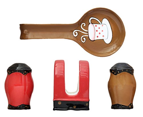 Tuscany Hand Painted Fleur De Lis Coffee DesignGet the Entire Collection (Stove Top Set)