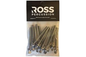 ROSS DRUMHEADS Tension Rods for Drums - ROSS Percussion (1 1/8")