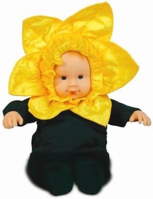 Anne Geddes Baby Flowers Daffodil 9" Soft Doll
