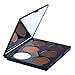 Ucanbe Cosmetics 6 Color Contour and Highlighting Powder Foundation Palette / Contouring Makeup Kit with Mirror,#2