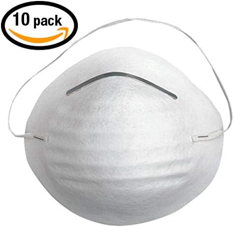 ZOMAX6032 Disposable Non-Toxic Dust Filter Surgical Mask | 10 Pack | Breathable Face Mouth Cover
