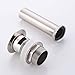 KES Bathroom Sink Drain with Overflow Vessel Sink Lavatory Vanity Pop Up Drain Stopper Brushed Nickel, S2007A-BN