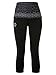 Zaggora Atomica Hotpants Crops (new) - weightloss slimming anti cellulite women's crops BLACK(Large)