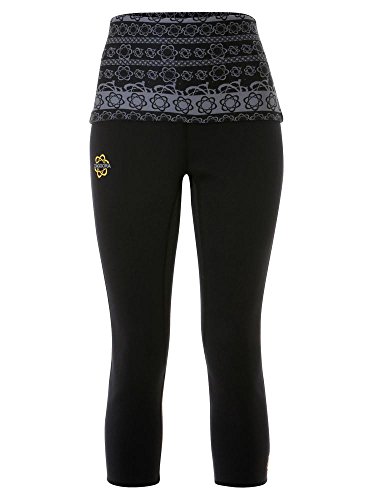 Zaggora Atomica Hotpants Crops (new) - weightloss slimming anti cellulite women's crops BLACK(Large)