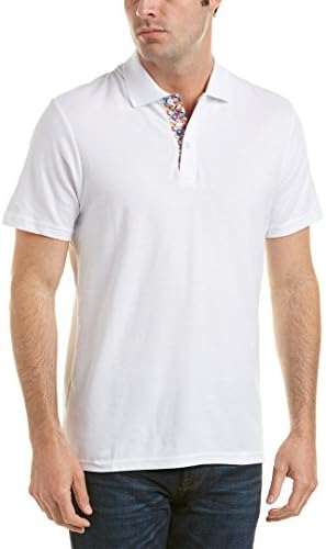 Bertigo Mens Polo Shirt, S, White