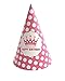 25 pcs Birthday Party Hat(Includes 5 Different Patterns)