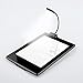 iKross Black Dual LED Clip-On Reading Light for Nook, eBook Readers, Tablet, Book, Textbook and More