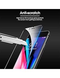 omoton iPhone 6s 6 Protector de visualización [2 Pack]   [Dureza de 9H] [Premium Claridad] [resistente a arañazos] Protector de visualización de vidrio templado para Apple iPhone 6S 6 4.7 inch