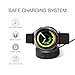 LANMU Charger for Samsung Gear Sport,Charging Dock Cradle Charger for Samsung Gear Sport Smartwatch (Black)