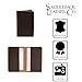Saddleback Leather Co. Slim Multi Business Card Holder Full Grain Leather Wallet for Men and Women Includes 100 Year Warranty