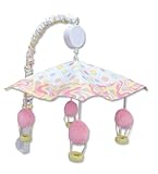 Trend Lab Dr. Seuss Musical Mobile, Oh! the Places You'll Go! Pink