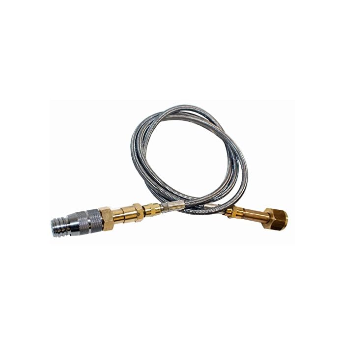 Buy Soda Machine to Bulk CO2 CGA320 Tank STAINLESS STEEL Hose System