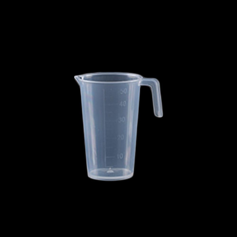 Verre doseur gradué en plastique Gobelet Pichet Bécher Bec verseur Ustensile de