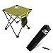 Yolafe Camping Stool, Lightweight Sturdy Portable Stool with Side Pocket,Sets Up in 1 Seconds, Folding Stool for Camping, Fishing, Hiking, Camping Stools for Adults with Carry Bag