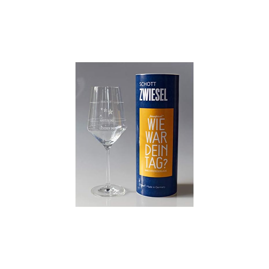 Wie War Dein Tag Weinglas XL Wie war Dein Tag-Weinglas (1x 550ml Glas) von Schott Zwiesel | Made