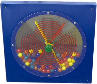 Anatex Busy Cube-Paddle Wheel Wall Panel