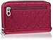 Pacsafe RFIDsafe W200 Anti-Theft RFID Blocking Travel Wallet, Cranberry