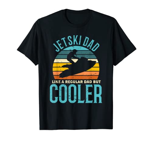 Vintage Retro Jet Ski Dad Like A Regular jetski