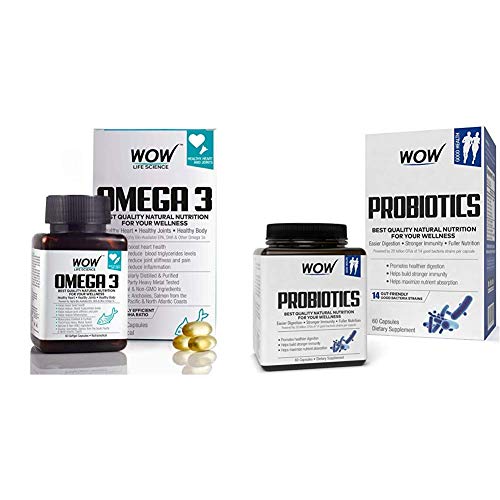 WOW Omega3 Fish Oil Triple Strength 1000mg (550mg EPA; 350mg DHA