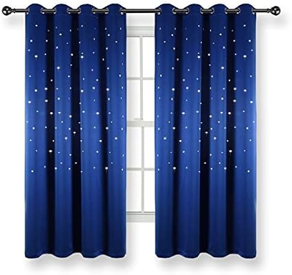 Star Wars Themed Kids Room Blackout Curtains Kotile 2 Panels 63