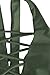 Cupshe Fashion Women's Olive Cross Bikini Set Beach Bathing Suit (S)