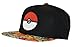 Pokemon Pokeball Youth Snapback Hat Cap (OS, Black Multi)