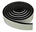 XCEL Rubber Pure EPDM Weather Stripping Adhesive Insulation Tape - Oil, Water Resistant Sound Proof Home Improvement Rubber Foam Strips For Door Window - Made in USA - 3 Rolls x 52