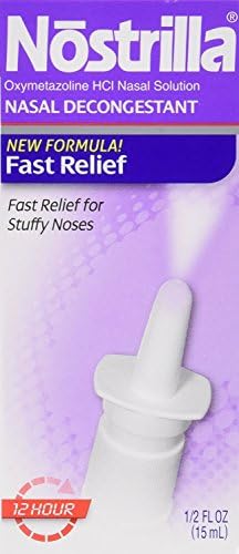 Nostrilla Nasal Decongestant Original Fast Relief 0.50 oz