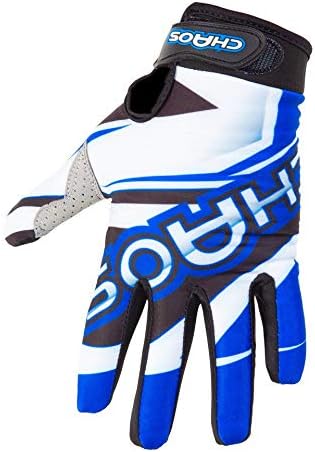 Chaos Kids Motorbike Quad Bike Gloves Blue - Unspecified