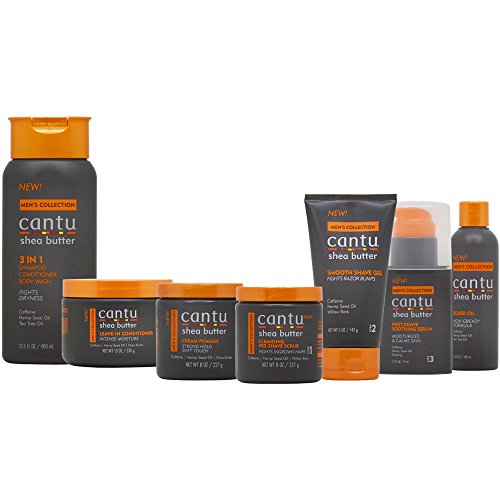 Cantu Men’s Hair and Shaving Care 7-piece Collection