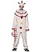 Spirit Halloween Adult Twisty The Clown Costume - American Horror Story: Freak Show, PLUS 52-54, White, PLUS 52-54, White