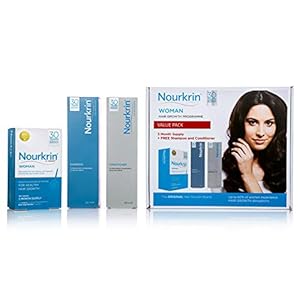 Nourkrin-Woman-Value-Pack-180-TabletsShampoo-and-Conditioner Nourkrin Woman Value Pack 180 Tablets,Shampoo and Conditioner