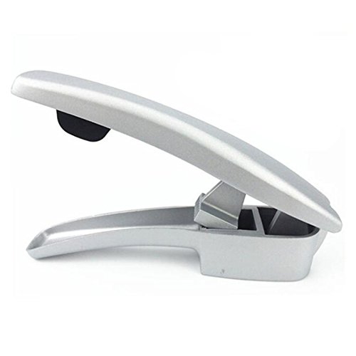 Denshine Garlic Press, Stainless Steel Garlic Slicer, Professional Ginger Mincer and Slicer, 2 in 1 Garlic Press Multifunction Garlic Press And Peeler Set