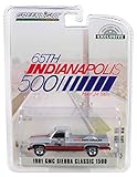 1981 GMC Sierra Classic 1500 Pickup Truck 65th Annual Indianapolis 500 Mile Race Official Truck (May 24, 1981) 1/64 Diecast Car by Greenlight 30027
