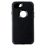 OtterBox DEFENDER SERIES Case & Holster for iPhone 7 / 8 Only (Not for PLUS) - Black (Renewed)
