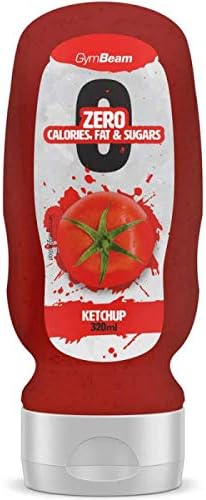 GymBeam Ketchup - Zero Calori, Sugar Free , Fat Free - 320 ml