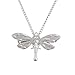 Joji Boutique Steampunk Collection: Mix-Tone Dragonfly Pendant Necklace