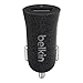Belkin MIXIT Metallic USB Car Charger for Apple and Android Devices (2.4 Amp / 5 Watt), Black