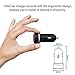 YOSH Car Charger 24W Dual Ports USB Car Charger Adapter Fast Charging