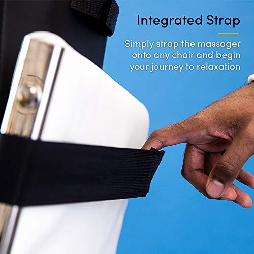 Back Massage Chair | Shiatsu, Vibration and Rolling Massage with Soothing Heat | Customizable Multi-Zone and Spot Massage with 3 Programs | Black - Thumbnail 4