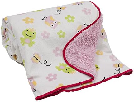 PEROZEK Magic Kingdom Velour Sherpa Blanket