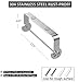 Adhesive Paper Towel Holder, Under Cabinet Towel Rack for Home Kitchen, 304 Stainless Steel-Rustproof No Drilling