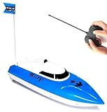 Mitoys RC Boat for Girls and Boys Electric Birthday Gift for Kids 4CH Radio Controlled Boats/Ships Pool & Outdoor Use
