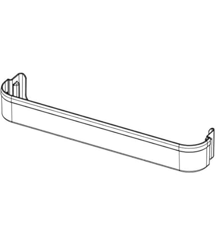 Norcold 619005 Clear Refrigerator Door Bin - Replacement Storage Bin For Norcold Fridges