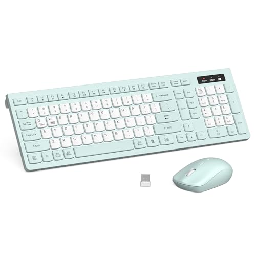 Wireless Keyboard Mouse Combo Silent