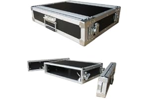 ROADIE PRODUCTS, INC. 2 Space 2u 12 Inches Deep Medium Duty 1/4 Inch ATA Effects Rack Case - Closeout