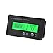 XCSOURCE Waterproof 12/24/36/48V LCD Lead-acid Battery and Lithium Battery Capacity Tester Voltage Meter Monitor Green Backlight for Vehicle Battery BI727