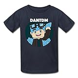 JWZT-KN Kid's TheDiamondMinecart DanTDM T-shirt