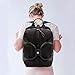 Ativafit Nylon Handbag Women Backpack Waterproof Lightweight School Bags Laptop Top Handle Durable Cross-Body Bag