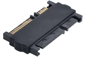 chenyang CY 3.5 & 2.5inch SATA 22Pin 7+15 Male to SATA 22P 7+15 Male Extension convertor Straight Adapter